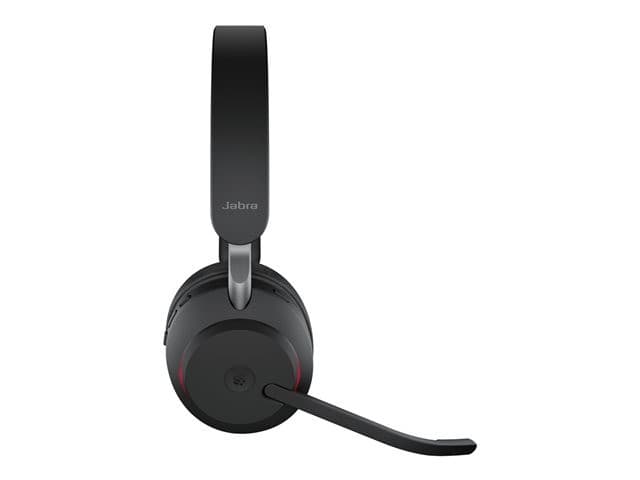 Jabra Evolve2 65 Stereo Wireless Headset - Black - MS Teams - USB-C - Without Charging Stand - Image 5