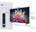 TCL 85" T6C QLED 4K thumbnail 3