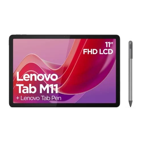 Lenovo Tab M11 11 Inch 128GB WiFi Tablet - Luna Grey - Image 1