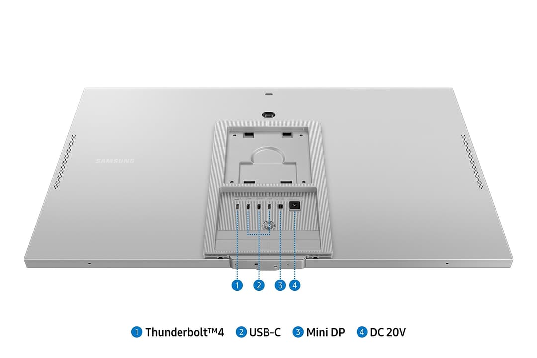 Samsung ViewFinity S90PC Monitor - Silver - Image 5