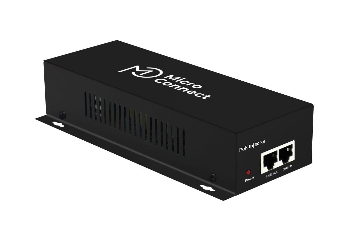 MicroConnect 90W 802.3af/at Gigabit PoE Injector - UK Plug (POEINJ-90W-UK)