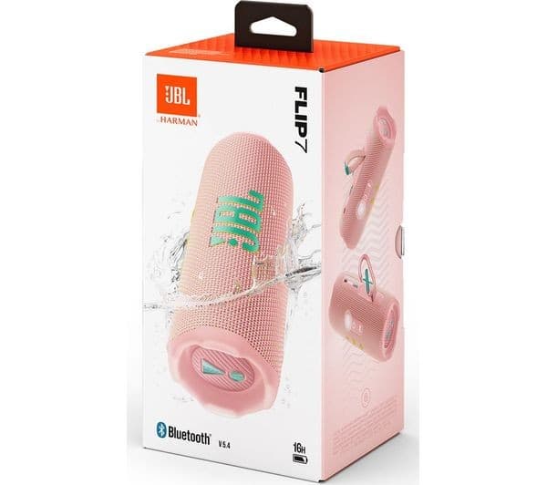 JBL Flip 7 Bluetooth Speaker Pink - Image 8