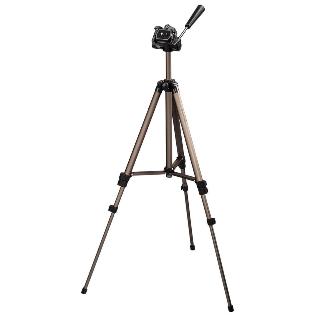 Hama Star 75 Tripod 125cm with 3-Way Head - Black/Silver - Image 4