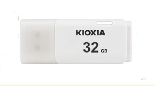 Kioxia TransMemory U202 USB 2.0 Flash Drive 32GB - White
