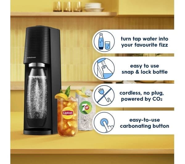 SodaStream Terra Sparkling Water Maker Black - Image 2
