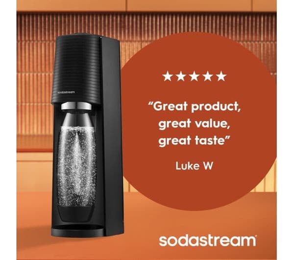 SodaStream Terra Sparkling Water Maker Black - Image 4
