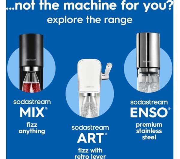 SodaStream Terra Sparkling Water Maker Black - Image 9