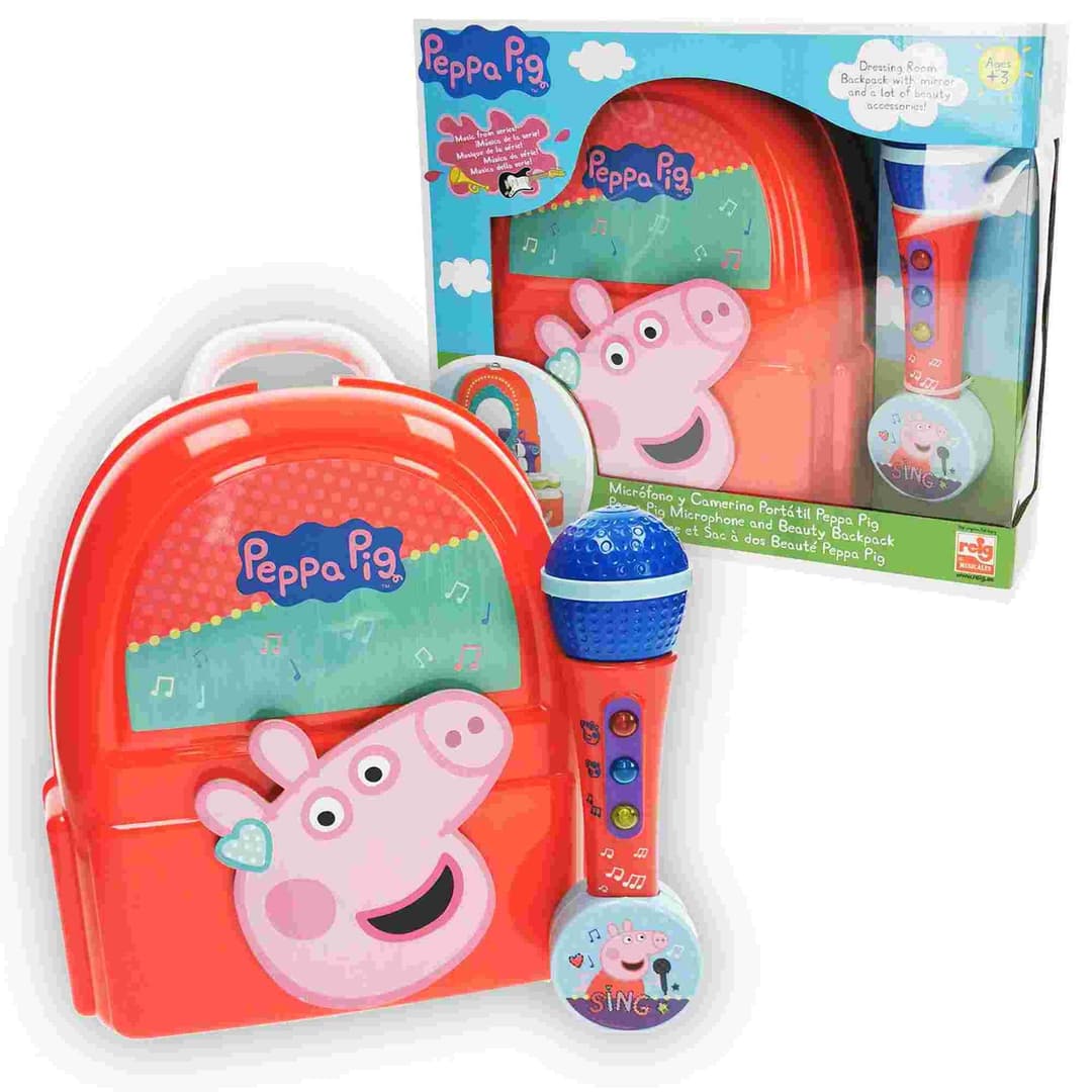 Peppa Pig Microphone Backpack - Image 1