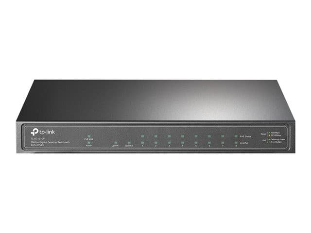 TP-Link TL-SG1210P 10 Port Network Switch - Image 2