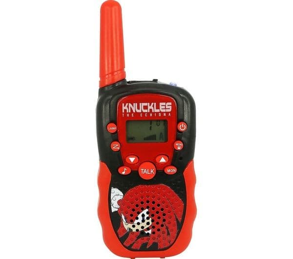 OTL SH1212 Sonic the Hedgehog Walkie Talkie Set - Blue & Red - Image 3