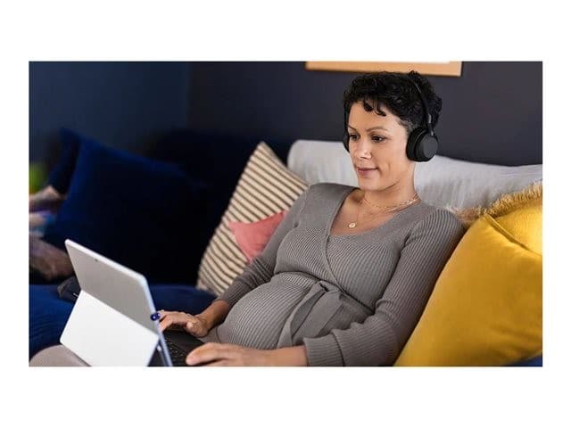Jabra Evolve2 55 Stereo Wireless ANC Headset - UC - USB-A - With Stand - Image 7