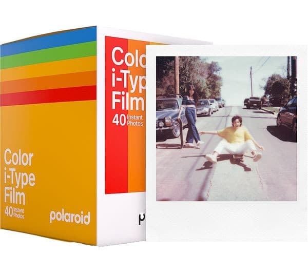 Polaroid i-Type Instant Film 40 Pack White