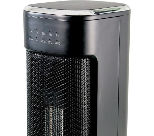 IGENIX IGHT020DB Portable Ceramic Fan Heater - Black - Image 5
