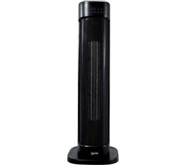 IGENIX IGHT020DB Portable Ceramic Fan Heater - Black - Image 6