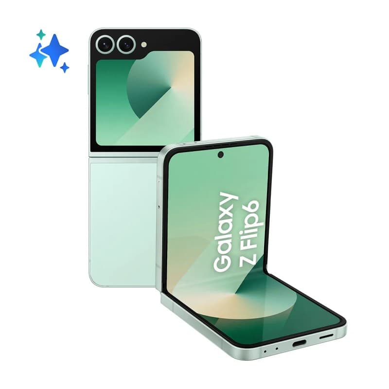 Samsung Galaxy Z Flip6 6.7" Foldable Smartphone, 12GB RAM, 256GB, Mint - Image 1