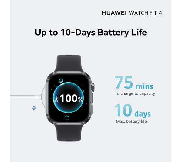 Huawei Watch Fit 4 Smartwatch Black - Image 6