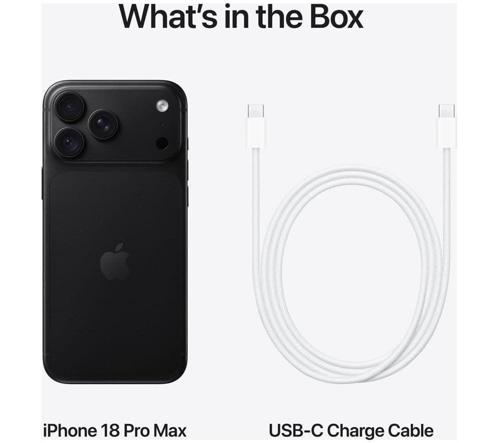 Apple iPhone 18 Pro Max 1TB Black - Image 10