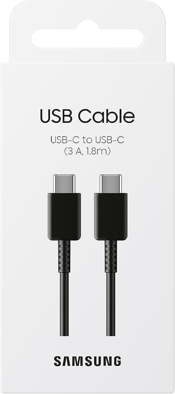 Samsung Galaxy Official USB-C to C Data Cable, 1.8m, Black - Image 3
