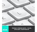 Logitech MX Keys Mini Wireless Keyboard - Pale Grey thumbnail 2