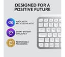Logitech MX Keys Mini Wireless Keyboard - Pale Grey thumbnail 5