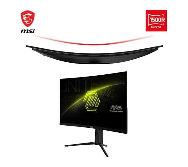 MSI MAG 321CUP 4K Ultra HD 32" Curved VA Gaming Monitor - Black - Image 2