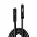 Lindy 15m USB 3.2 Gen 2 & DP 1.4 Type C Hybrid Cable thumbnail 2