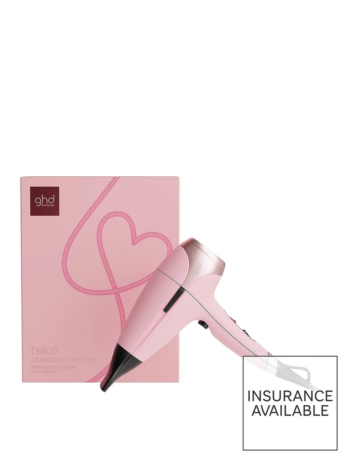 ghd Helios Hair Dryer Dusted Pink - Image 1