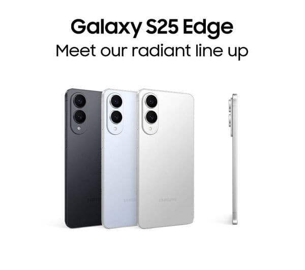 Samsung Galaxy S25 Edge 5G 512GB Icy Blue - Image 3