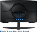 Samsung Odyssey G5 G55C 32" QHD 165Hz 1000R Curved VA Gaming Monitor - Black (LS32CG552EUXXU) thumbnail 8