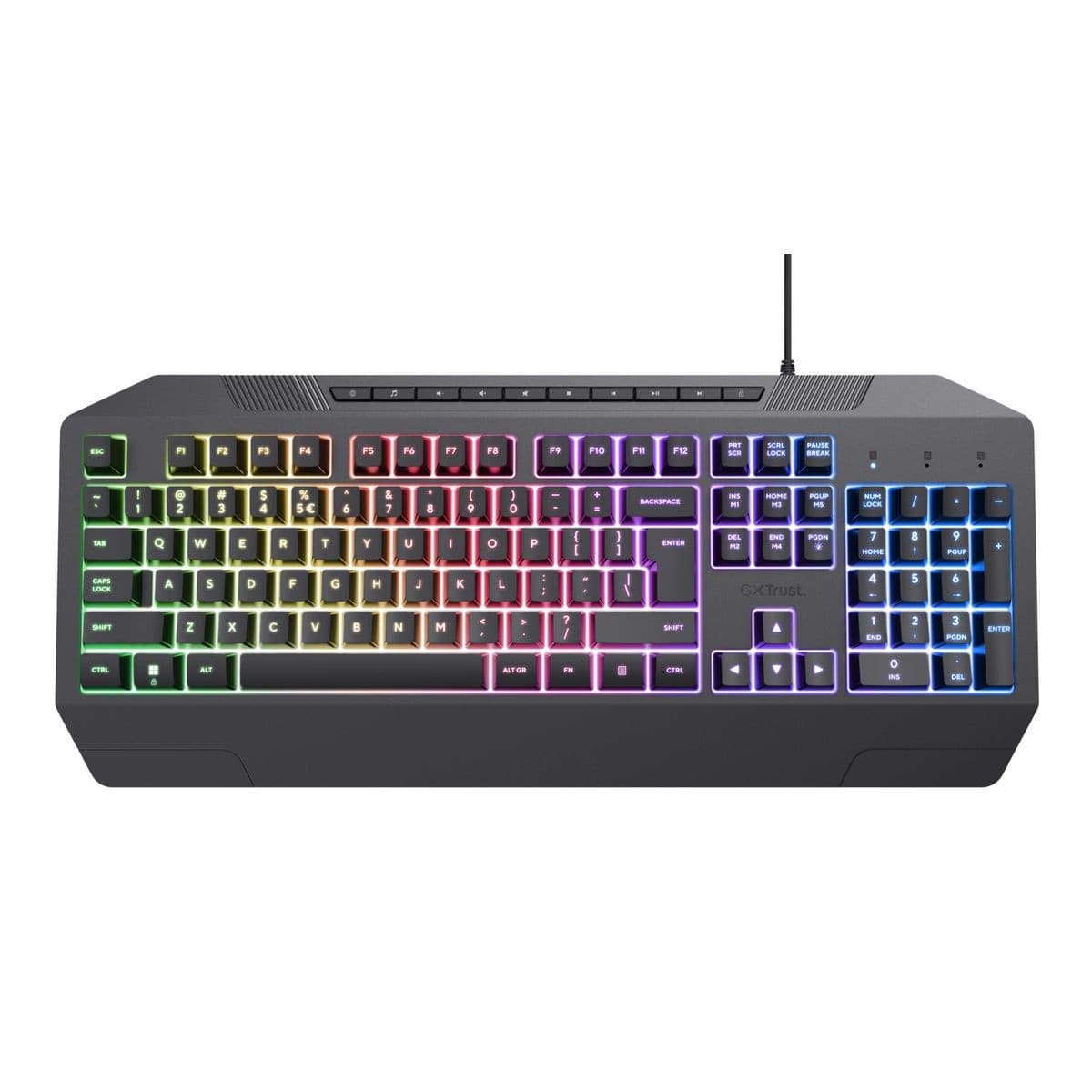 GXTrust GXT836 Evocx Gaming Keyboard - Black