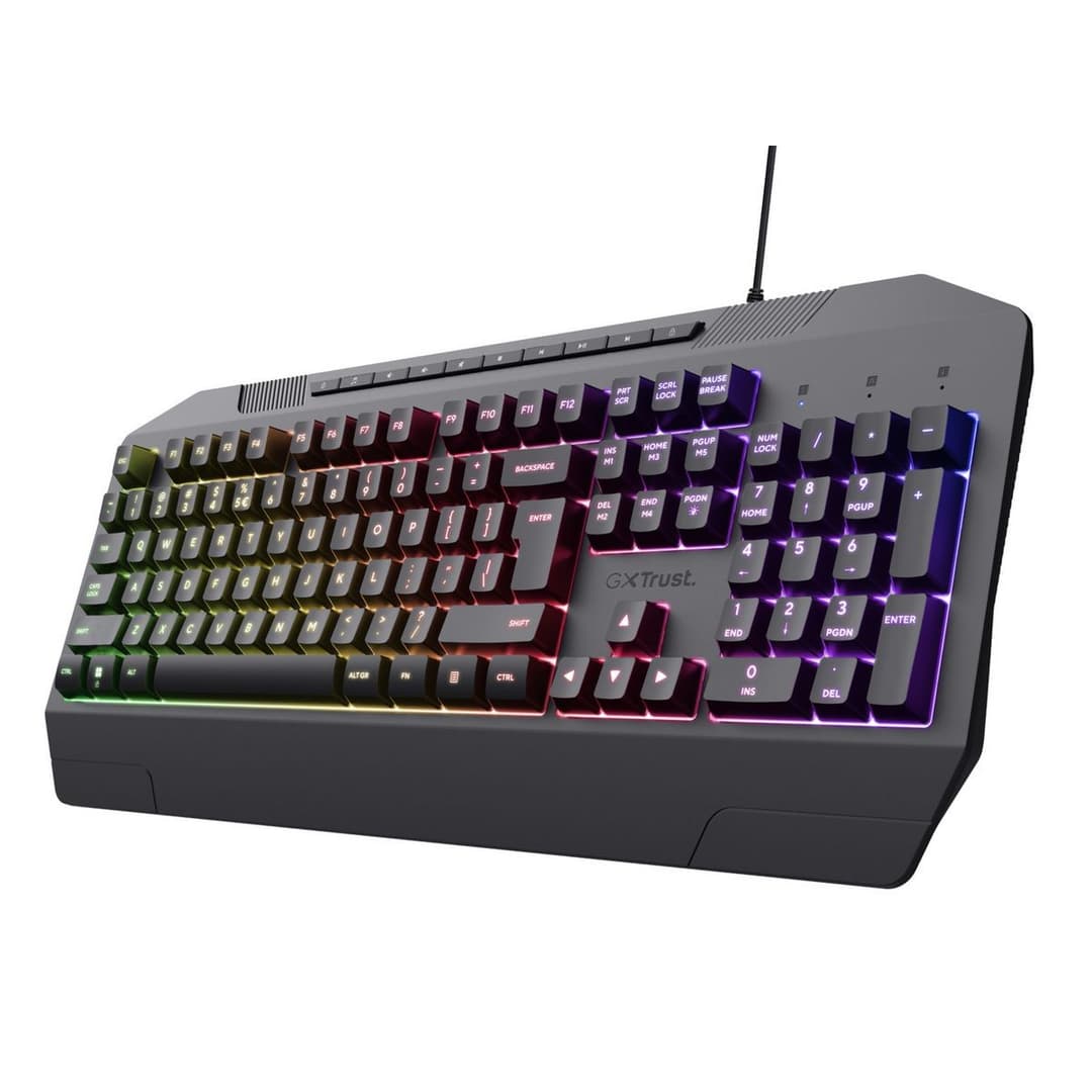 GXTrust GXT836 Evocx Gaming Keyboard - Black - Image 2