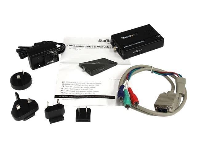 StarTech.com VID2VGATV2 Video Converter Black - Image 7