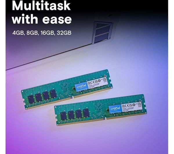 CRUCIAL DDR4 3200 MHz PC RAM - 8 GB - Image 4