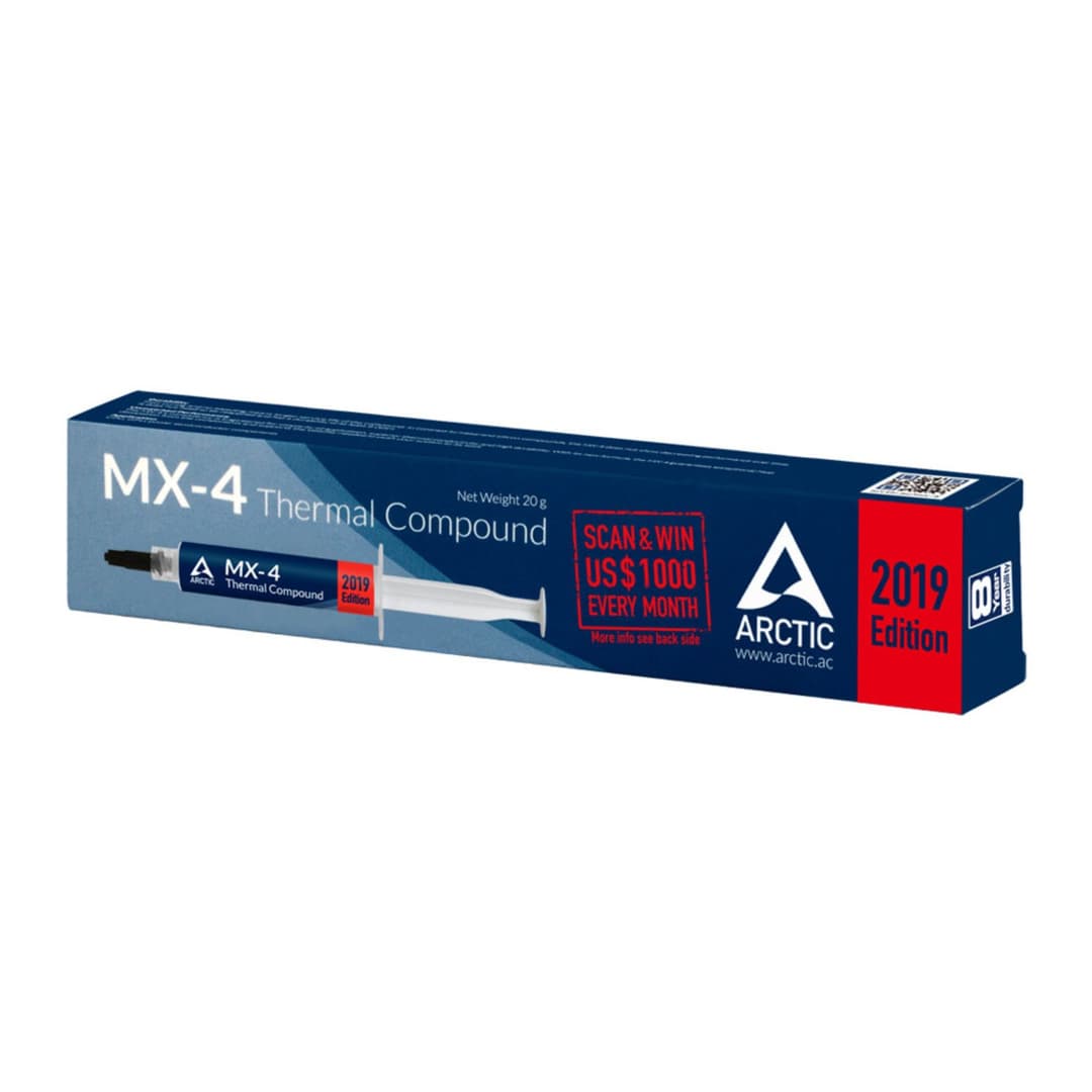 Arctic MX-4 20g Premium Performance Thermal Compound for All CPU Air Coolers - Grey - Image 2