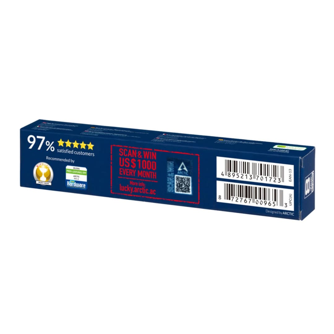 Arctic MX-4 20g Premium Performance Thermal Compound for All CPU Air Coolers - Grey - Image 3