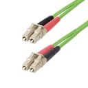 StarTech.com 5m (16.4ft) LC to LC (UPC) OM5 Multimode Fiber Optic Cable, 50/125µm Duplex LOMMF Zipcord, VCSEL, 40G/100G, LSZH Fiber Jumper Cord thumbnail 1