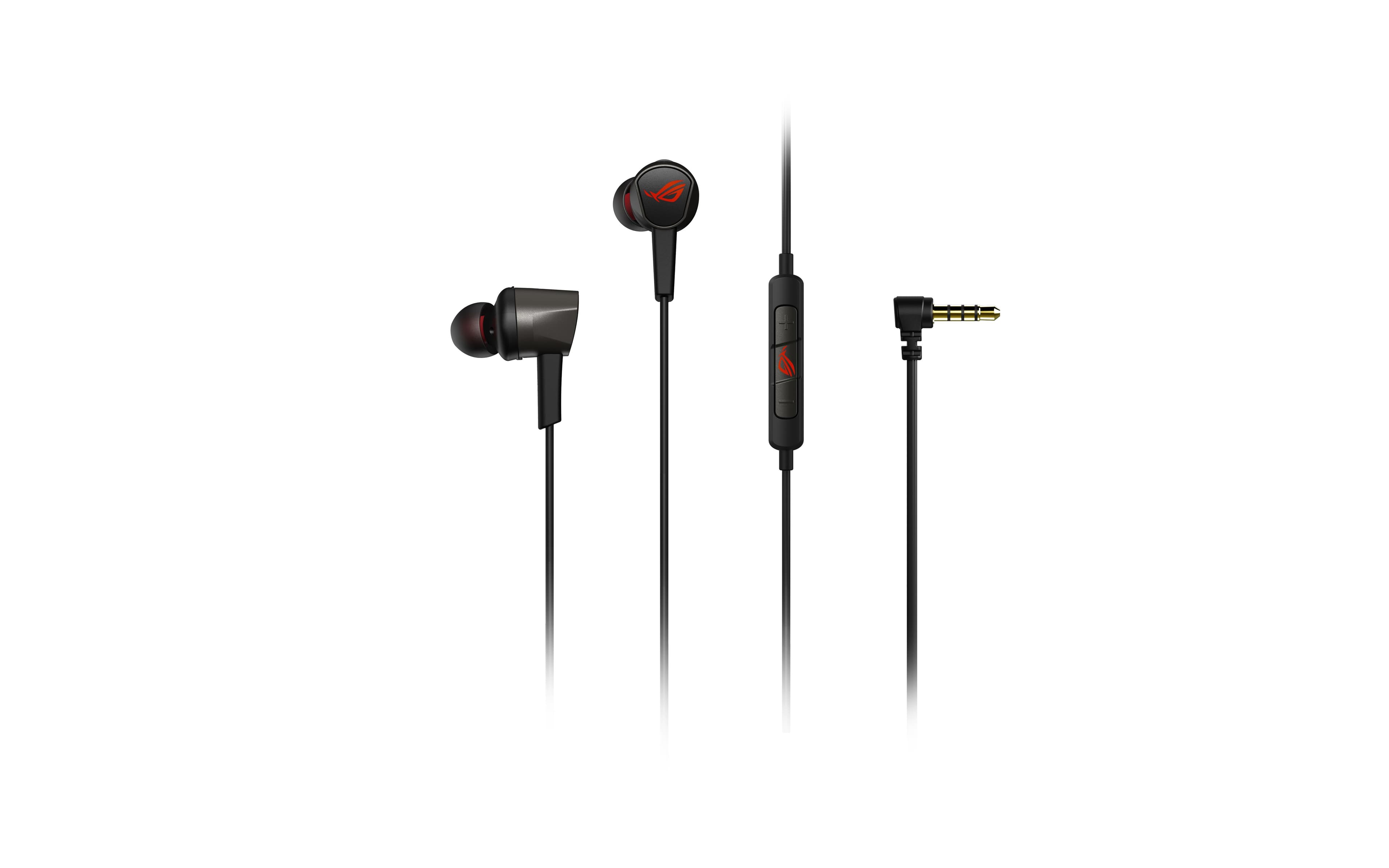 ASUS ROG Cetra Core II Wired In-Ear Gaming Headset, 3.5 mm - Black