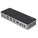 StarTech.com USB-C & USB-A Dock - Hybrid Universal Triple Monitor Laptop Docking Station DisplayPort & HDMI 4K 60Hz - 85W Power Delivery, 6x USB Hub, GbE, Audio - USB 3.1 Gen 2 10Gbps - TAA thumbnail 3