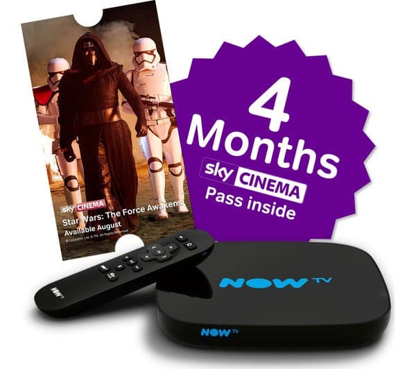 NOW TV HD Smart TV Box with 4 month Sky Cinema Pass - Image 4