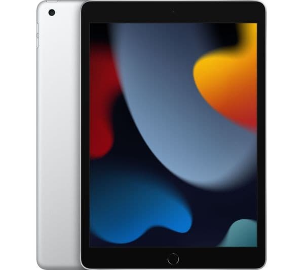 Apple iPad (2021) 9th Gen 10.2-inch Wi-Fi 64GB - Silver - Image 1