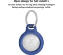 Belkin Secure Holder with Key Ring for AirTag - Blue thumbnail 2