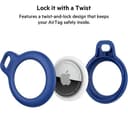Belkin Secure Holder with Key Ring for AirTag - Blue thumbnail 5