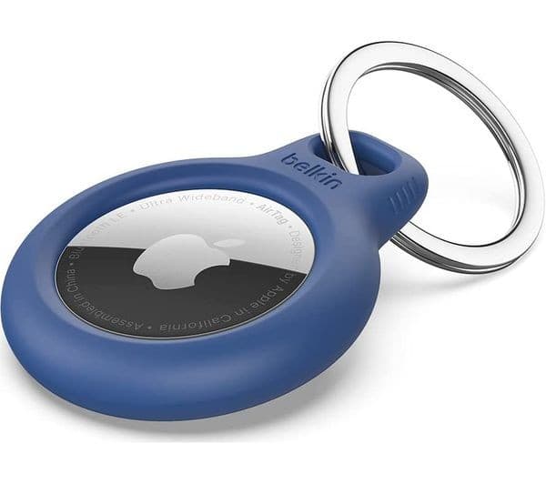 Belkin Secure Holder with Key Ring for AirTag - Blue - Image 6