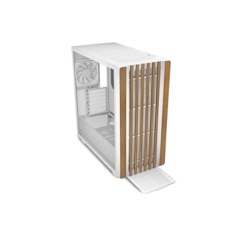 Sharkoon Rebel C70G White RGB Tempered Glass ATX Gaming PC Case - Image 5
