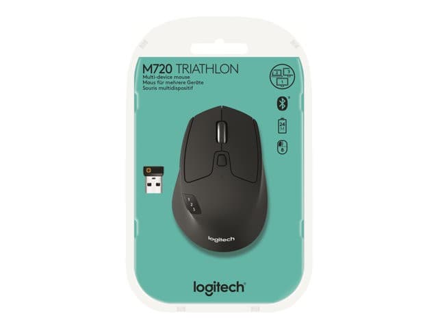 Logitech M720 Triathlon Mouse Black - Image 9