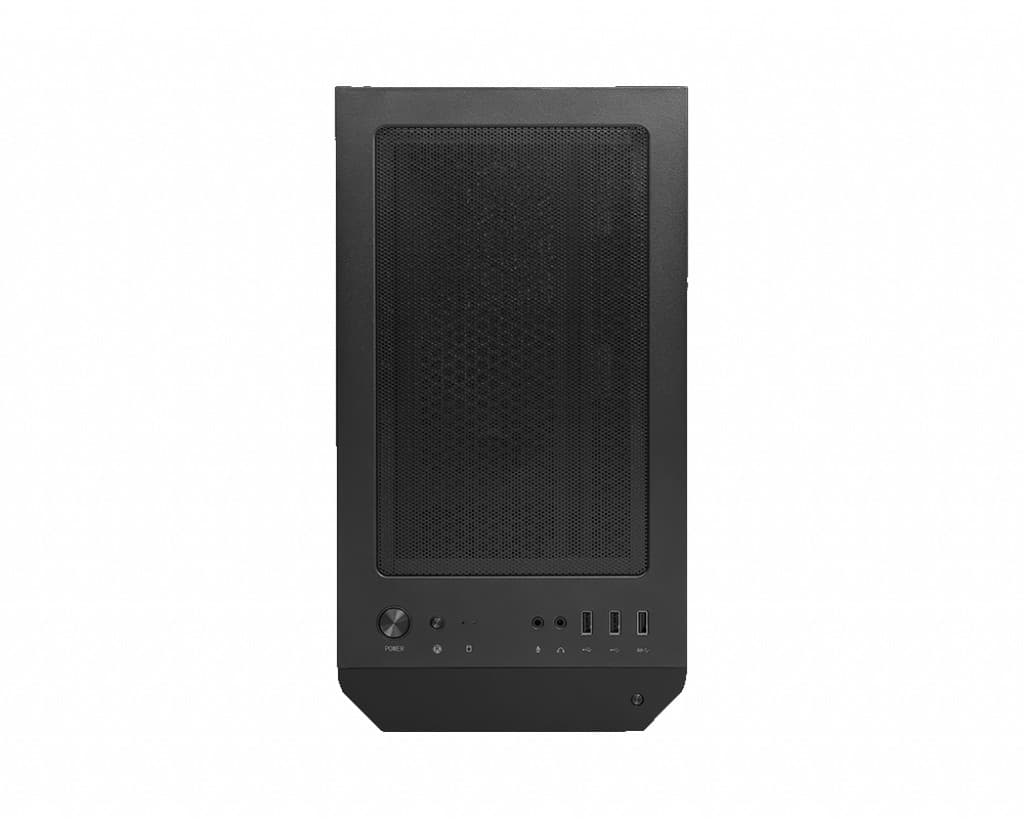 MSI MAG FORGE M100R Micro-ATX ARGB PC Case - Black - Image 4