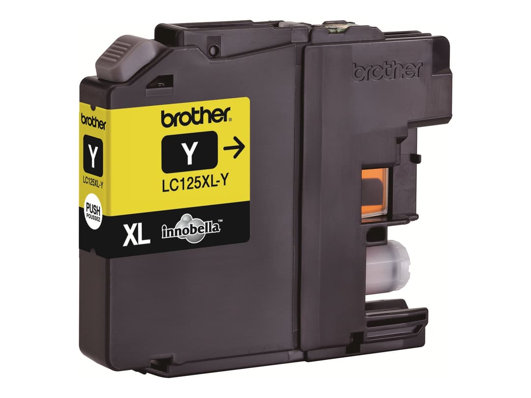 Brother LC125XLY - Super High Yield - yellow - original - ink cartridge - Image 1