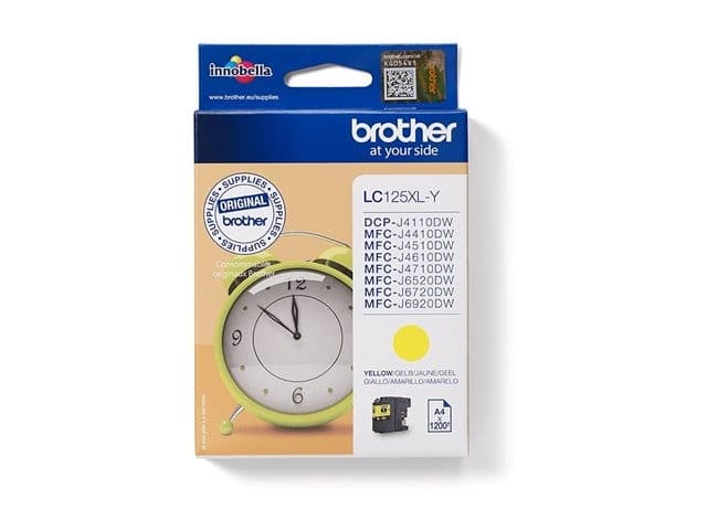 Brother LC125XLY - Super High Yield - yellow - original - ink cartridge - Image 5