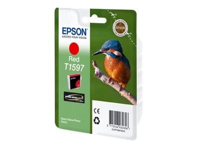 Epson T1597 - red - original - ink cartridge