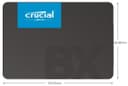 Crucial BX500 SATA SSD 480GB Internal Solid State Drive thumbnail 3